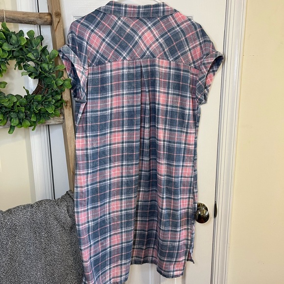 Rock & Republic Plaid Flannel Dress - Picture 2 of 8